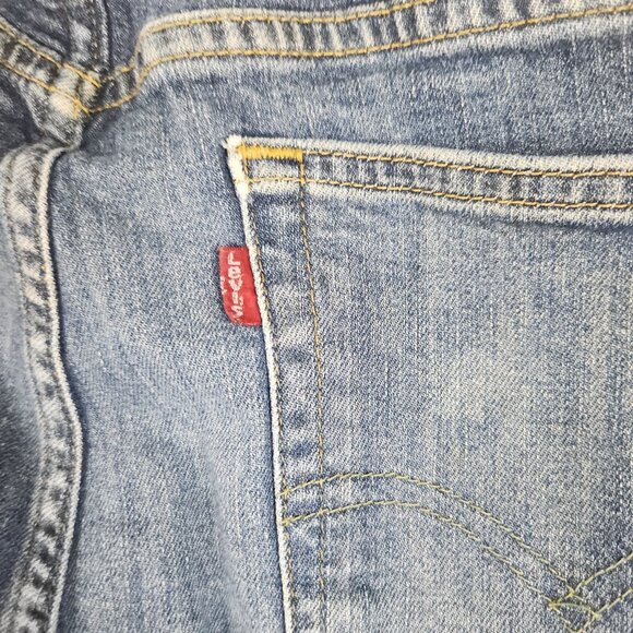 Levi’s 510 Skinny Jeans Mens Size 32 X 30 Blue Faded Wash Denim Stretch Modern - Picture 8 of 16